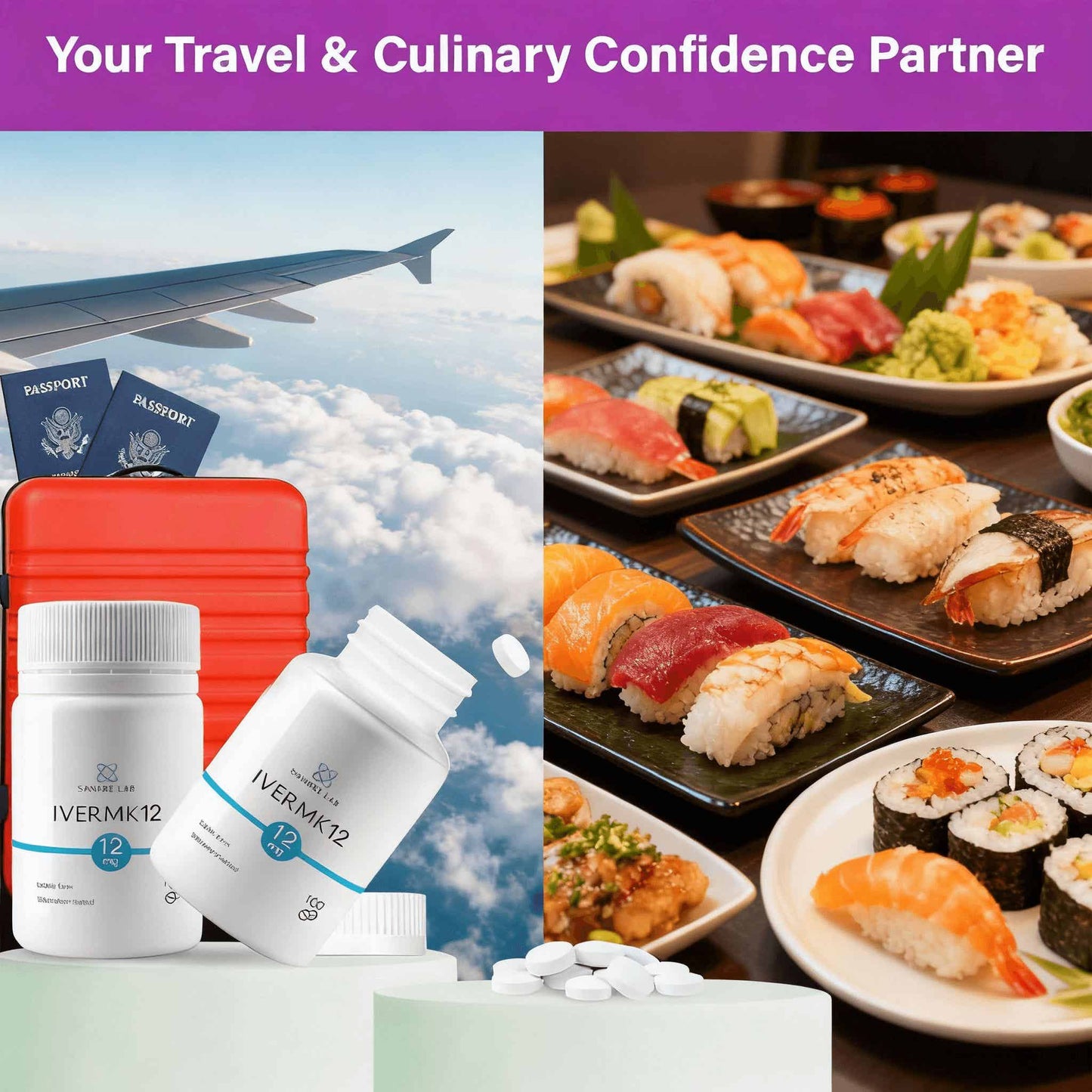 IVERMK Advanced Wellness Support 12mg 100 Tablets